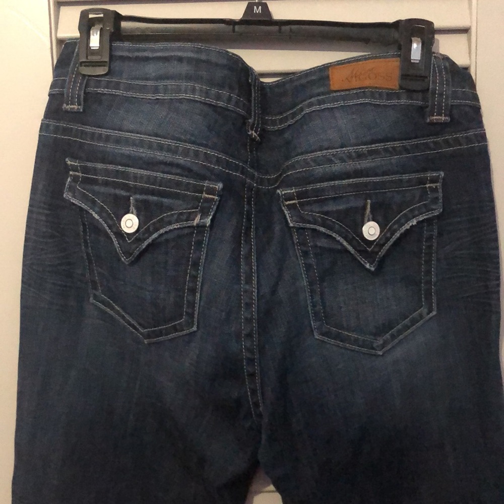 NWOT Miss Vigoss Crop jeans dark denim size 10 - Picture 7 of 8